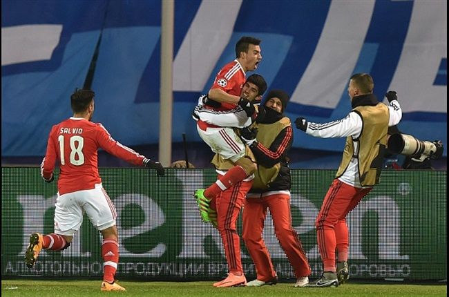 UCL Match Report: Zenit 1-2 Benfica 09 March 2016