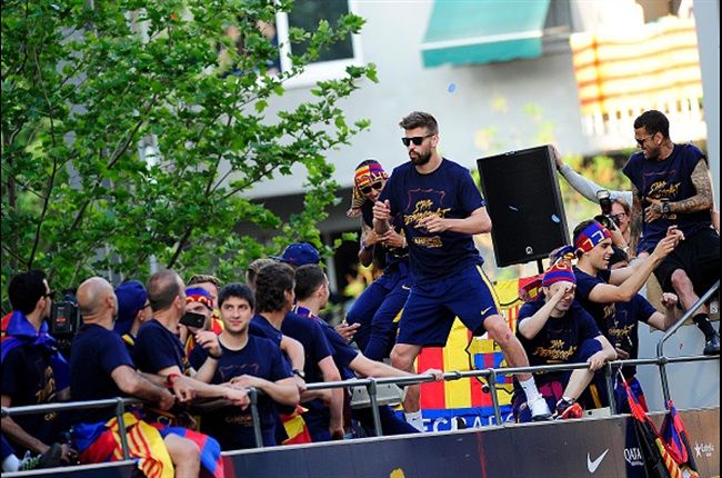 Gerard Pique Comments On Mocking Cristiano Ronaldo