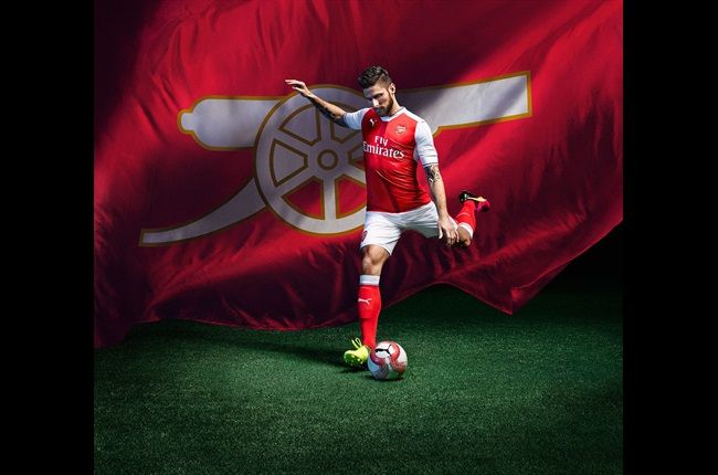 Arsenal's New 2016/17 Home Kit Revealed