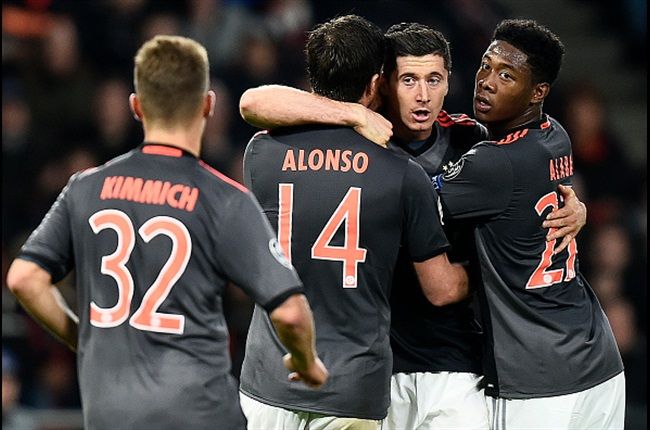 UEFA Champions League Report: PSV 1-2 Bayern Munich 1 November 2016