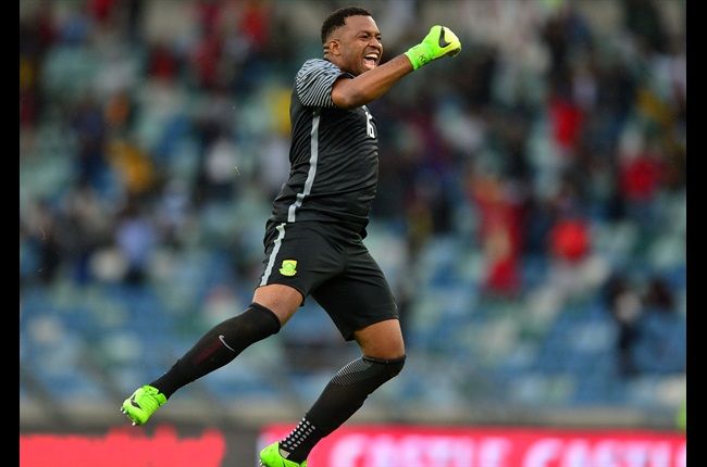 Khune Scores A Goal Off A Corner Kick