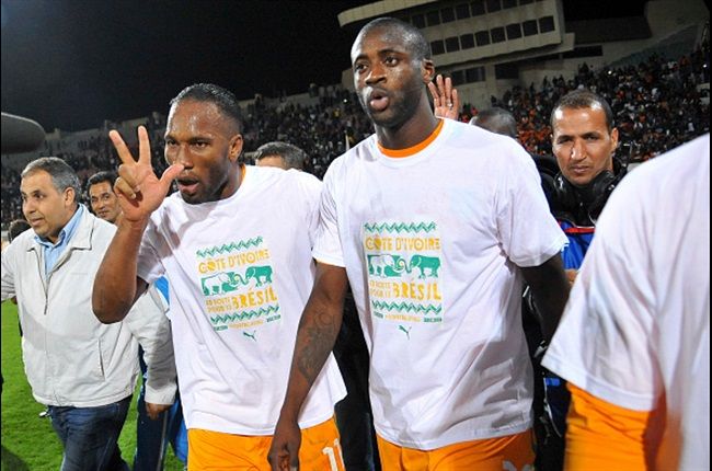 Yaya Toure Rejects Claims That He Hates Didier Drogba