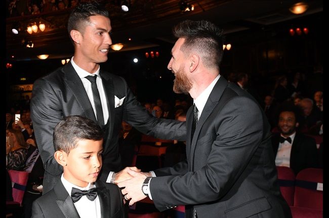 Did Cristiano Ronaldo Jr Leave A Beautiful Message For Messi?
