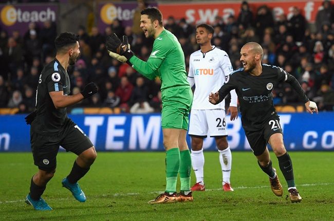 English Premier League Report: Swansea City v Manchester City 13 December 2017