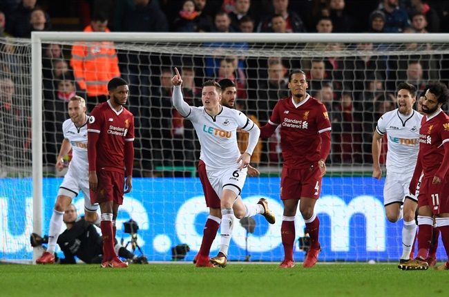 English Premier League Report: Swansea City v Liverpool 22 January 2018