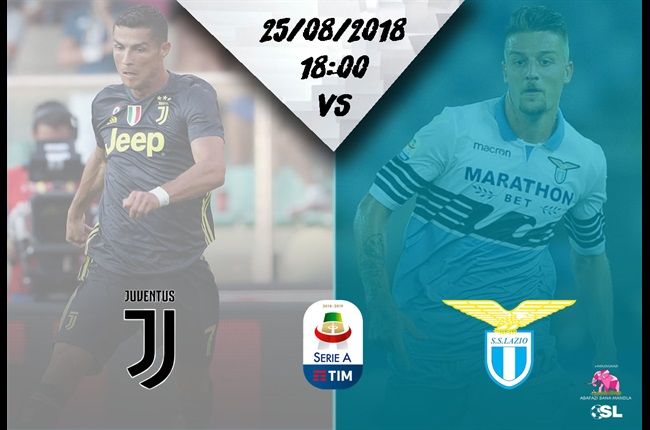 Serie A Starting XI Juventus v Lazio 25 August 2018