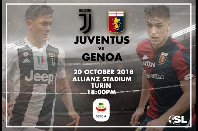 Serie A Starting XI: Juventus v Genoa 20 October 2018