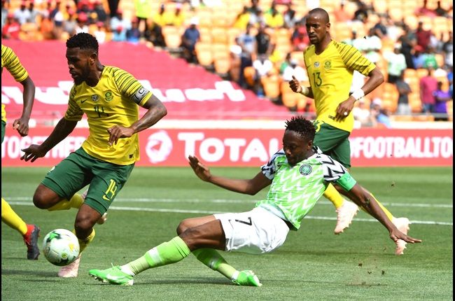 2019 Africa Cup Of Nations Qualifier Report: Bafana Bafana v Nigeria 17 November 2018