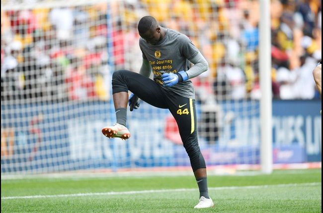 Bruce Bvuma In Goal For Cup Tie
