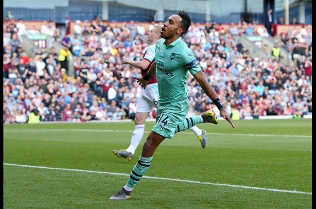 Watch As Pierre-Emerick Aubameyang Shows Off His Goalkeeping Skills