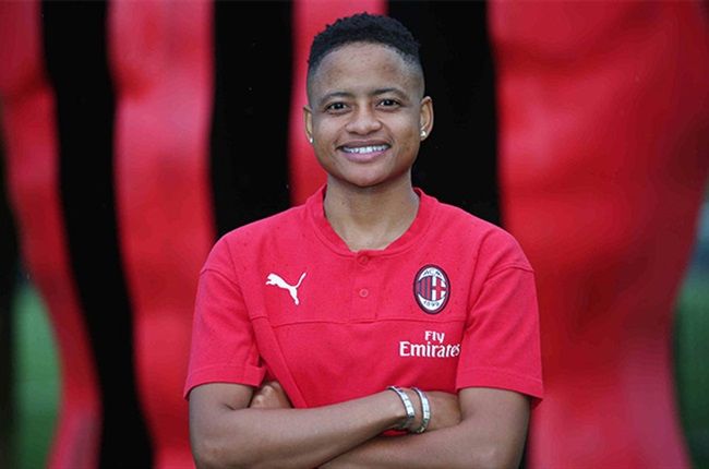 Banyana's Refiloe Jane Made Her AC Milan Debut Yesterday