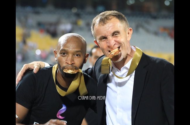 Micho Wins A Trophy At Zamalek