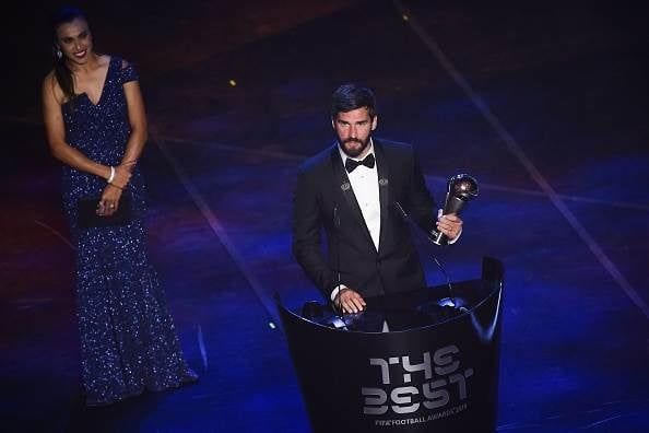 FIFA Men's Goalkeeper of the Year: Alisson Becker