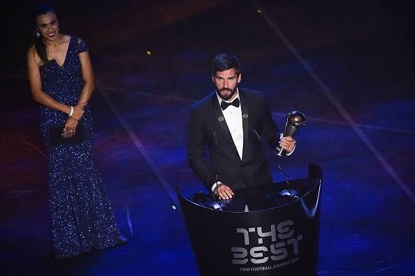 FIFA Men's Goalkeeper of the Year: Alisson Becker