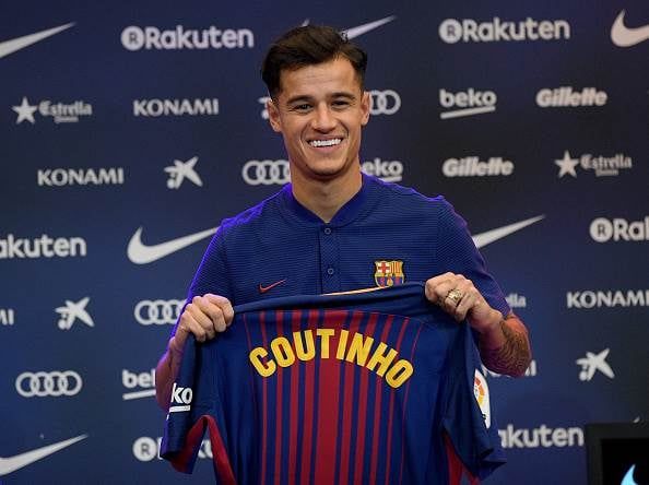 2. Philippe Coutinho (Liverpool to FC Barcelona fo