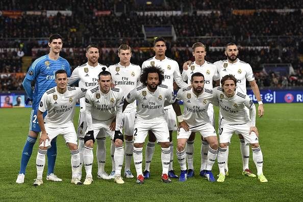 5) Real Madrid – 3 336 points