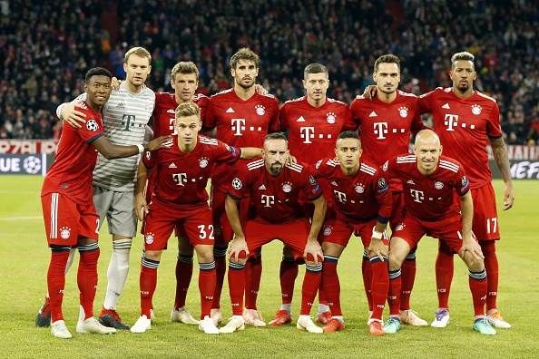 3) Bayern Munich – 3 888 points