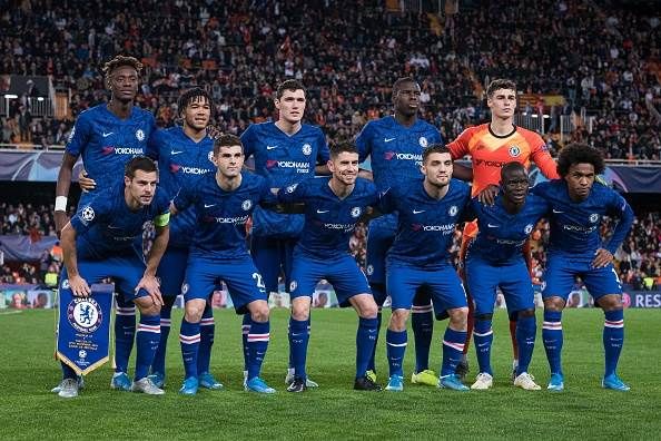 7) Chelsea – 2 893 points