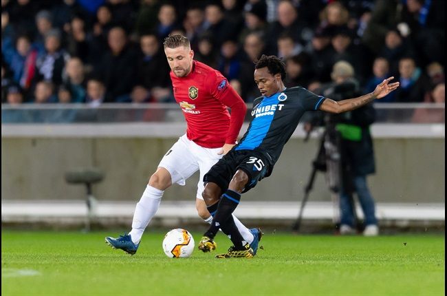 Check Out Percy Tau's Kasi Flava Moment Against The Red Devils