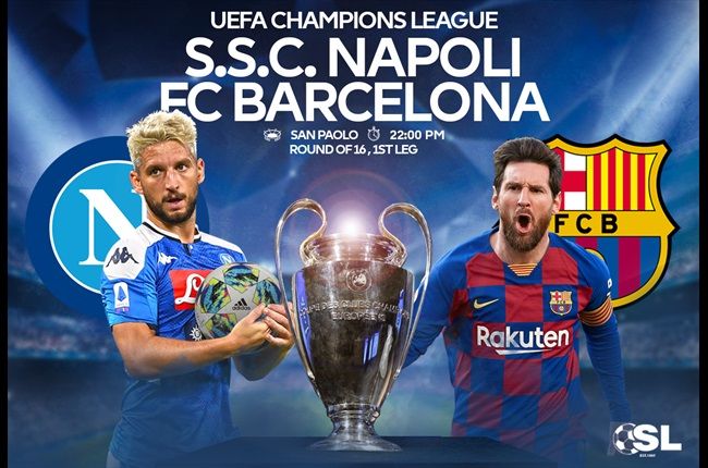 UEFA Champions League Starting XI: Napoli vs FC Barcelona