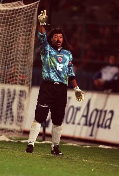 Rene Higuita – arrested in 1993 for his involvemen