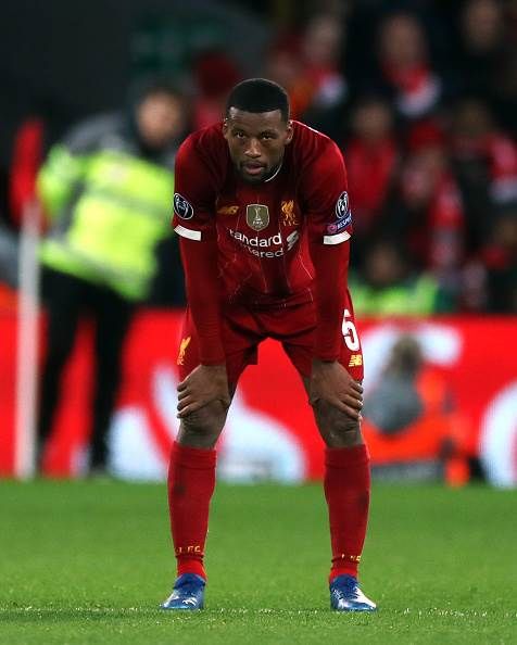 Exit list: Georginio Wijnaldum 
