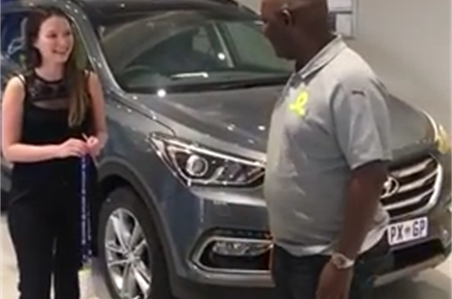 TBT: When Pitso Collected His Impressive R400k SUV