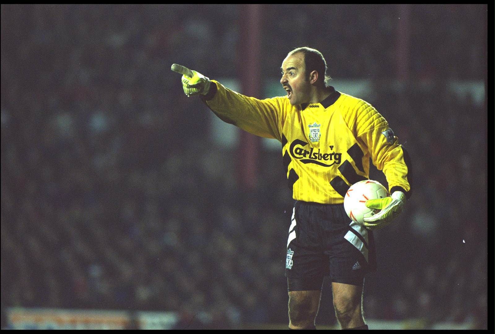Bruce Grobbelaar got into a shoving match Steve Mc