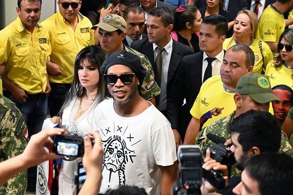 Ronaldinho (Brazil) - reported to have just £5 in 
