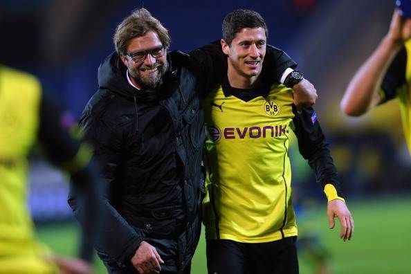 Robert Lewandowski – scored 102 goals under Jurgen