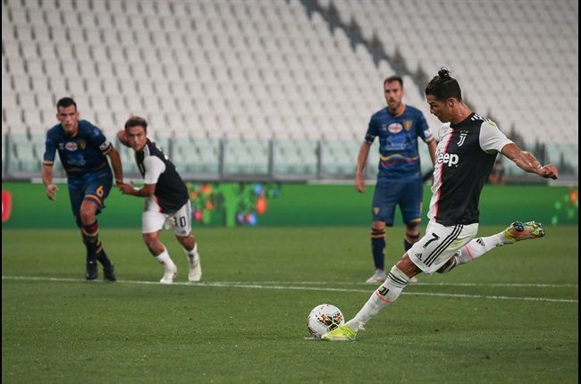 Serie A Report: Juventus v Lecce 26 June 2020