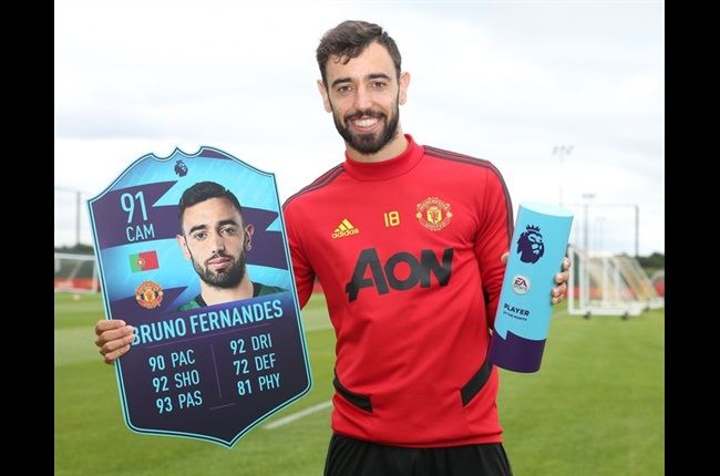 Bruno Fernandes Named EA FIFA Player Of The Month Again