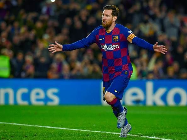 6) Lionel Messi (FC Barcelona) – 25 goals / 50 poi