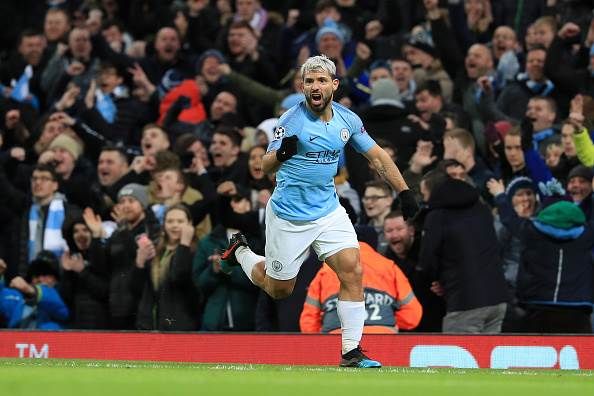 3. Sergio Aguero (Manchester City) – 6 goals in 7 