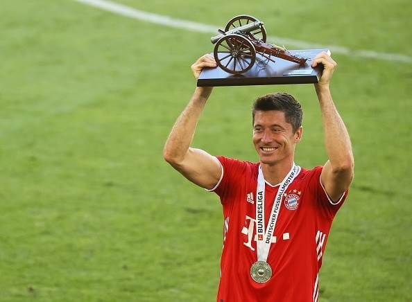 Robert Lewandowski (Bayern Munich): 21 goals & 4 a
