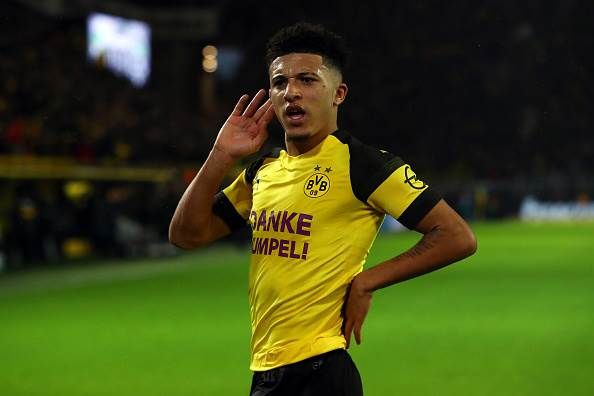 Jadon Sancho – Borussia Dortmund to Manchester Uni