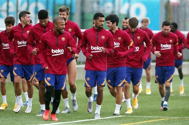 In Pictures: Lionel Messi & Philippe Coutinho Take Part In First FC Barcelona Training Under Ronald Koeman
