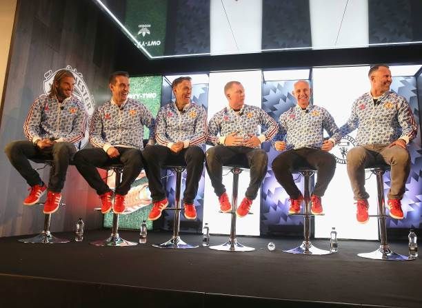 Ryan Giggs, Paul Scholes, Gary Neville, Phill Nevi