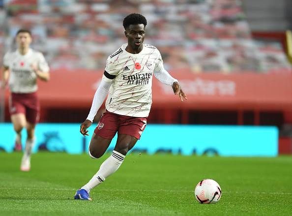 7) Bukayo Saka (Arsenal) – €95.8 million