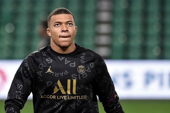 2. Kylian Mbappe (€1.2 million a month) 