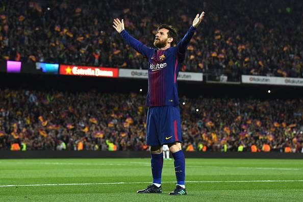 1. Lionel Messi (FC Barcelona) - 644 goals