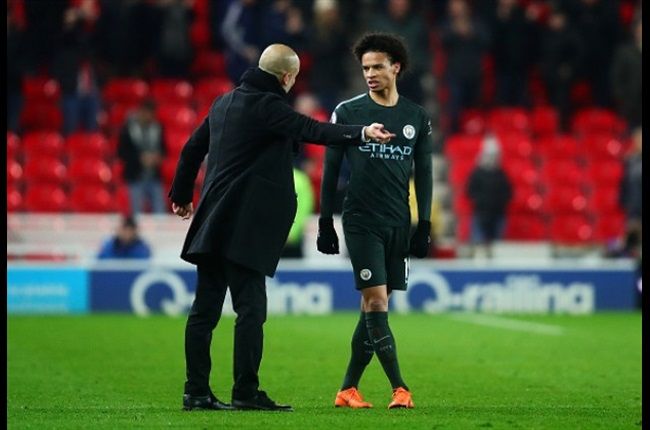 Leroy Sane Discusses Relationship With Pep Guardiola At Man City