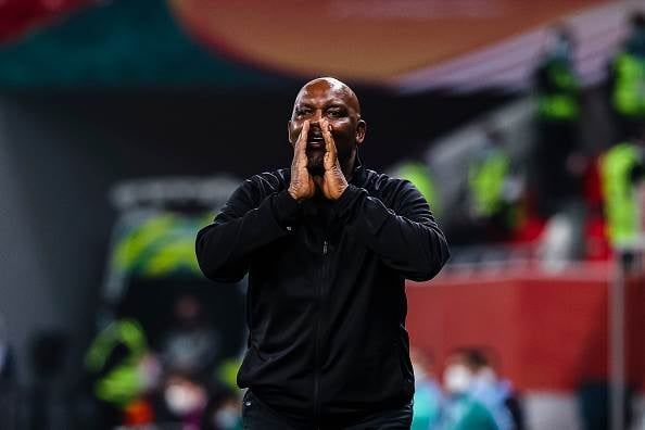 Pitso Mosimane during the game