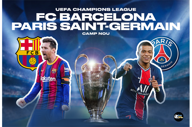 UEFA Champions League Round Of 16 Starting XI: FC Barcelona vs Paris Saint-Germain