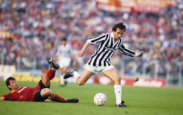 Michel Platini – retired at 32 years old 