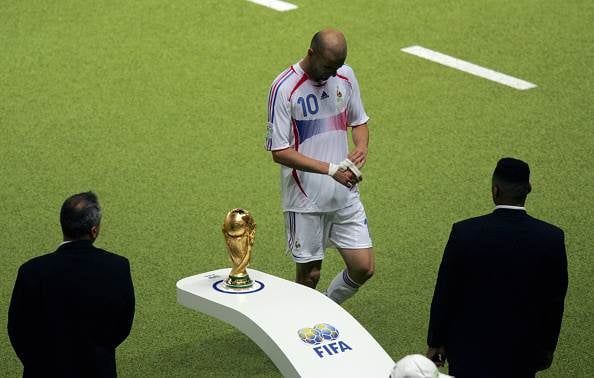 Zinedine Zidane – retired at 34 years old 