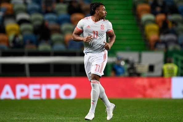 Adama Traore (debuted for Spain, was eligible for 