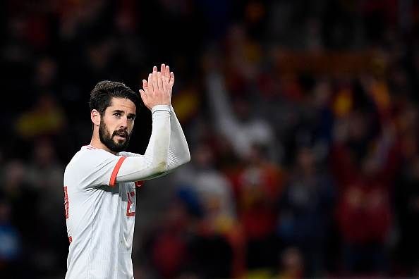 Isco – left out of Spain’s squad 