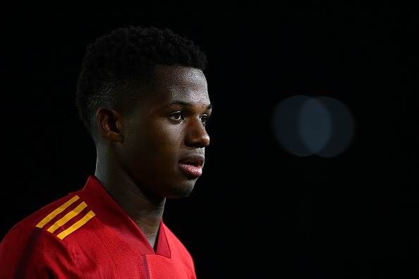 Ansu Fati – will miss the tournament with Spain th