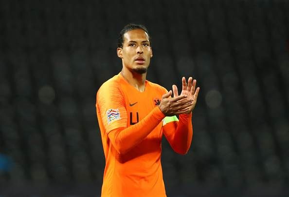 Virgil van Dijk – will miss the tournament with th